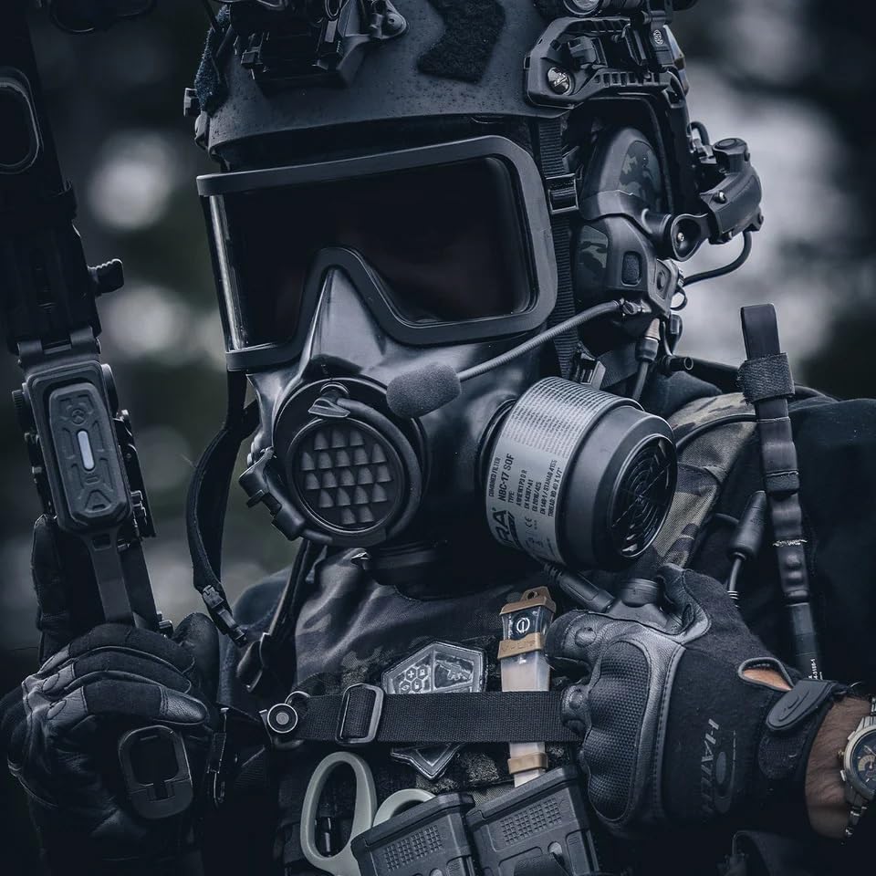 Lightweight CBRN Gas Mask Filter NBC-17 SOF 40mm Thread - 10 Year Shelf Life